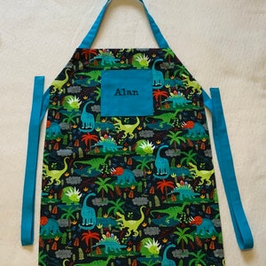 Dinosaur Personalized Boy’s Apron