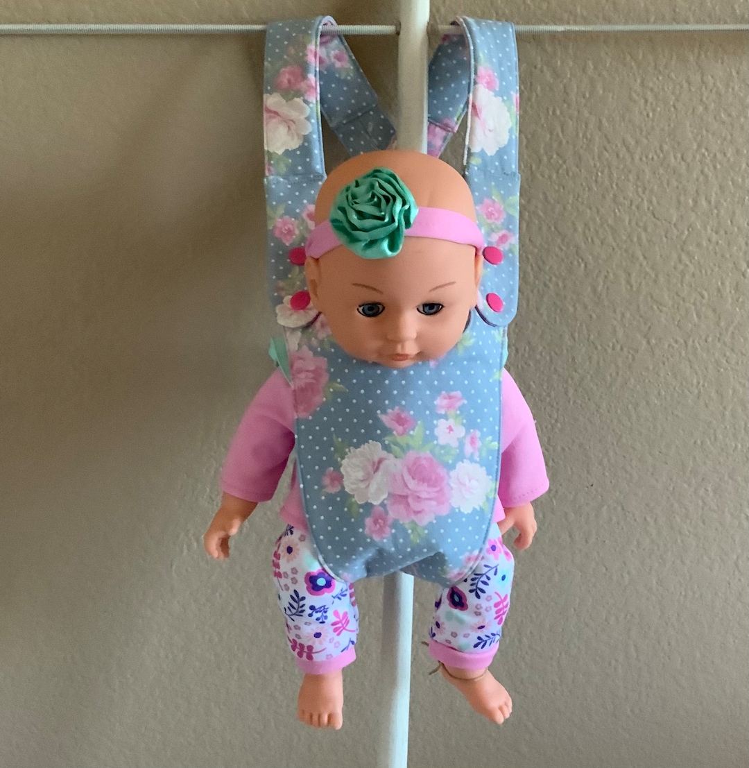 Doll Carrier for Baby Doll, Baby Alive, Itty Bitty Baby. Reborn Baby up