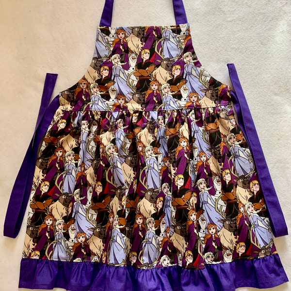 Frozen 2 Girl's Frilly Apron