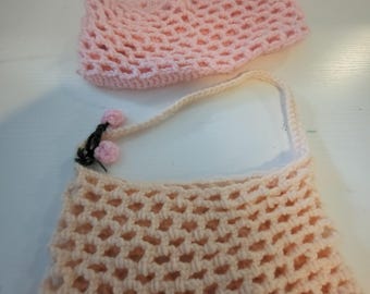 Crochet mesh bag