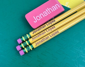 Personalized Engraved Pencils Ticonderoga 2 My First Envirostiks