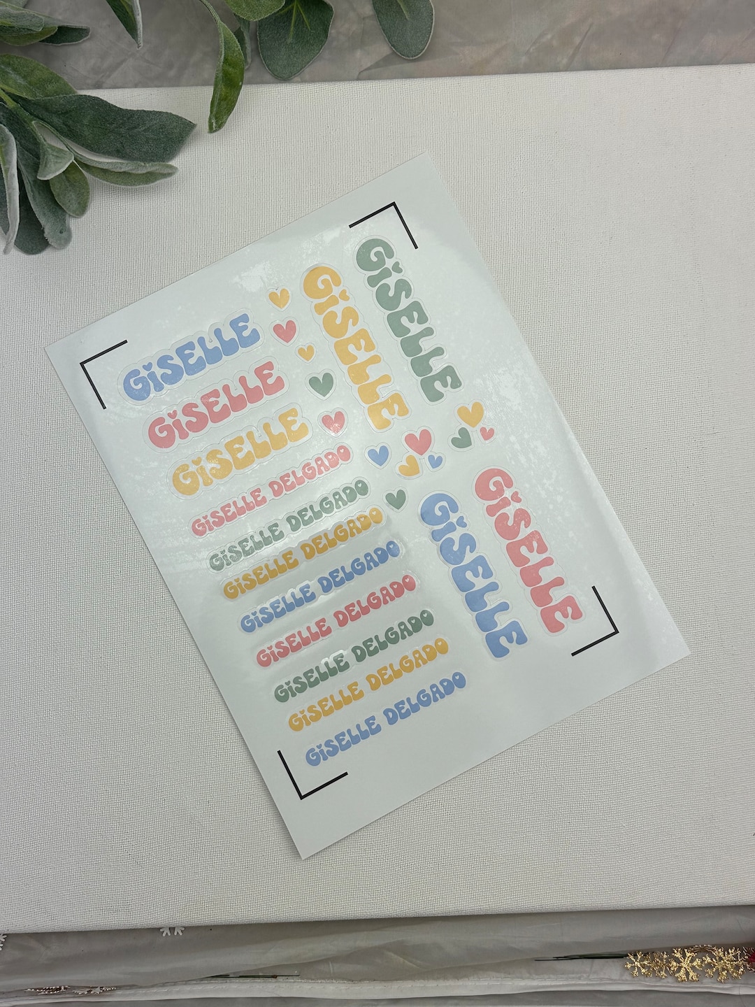 Course Stickers Personalized School Subject Stickers, Water Resistant - Etsy