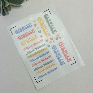 School Subject Labels-Folder Labels-Binder Labels-Back to School Stickers-Book Labels-Class Organization-Back to School-Subject Labels