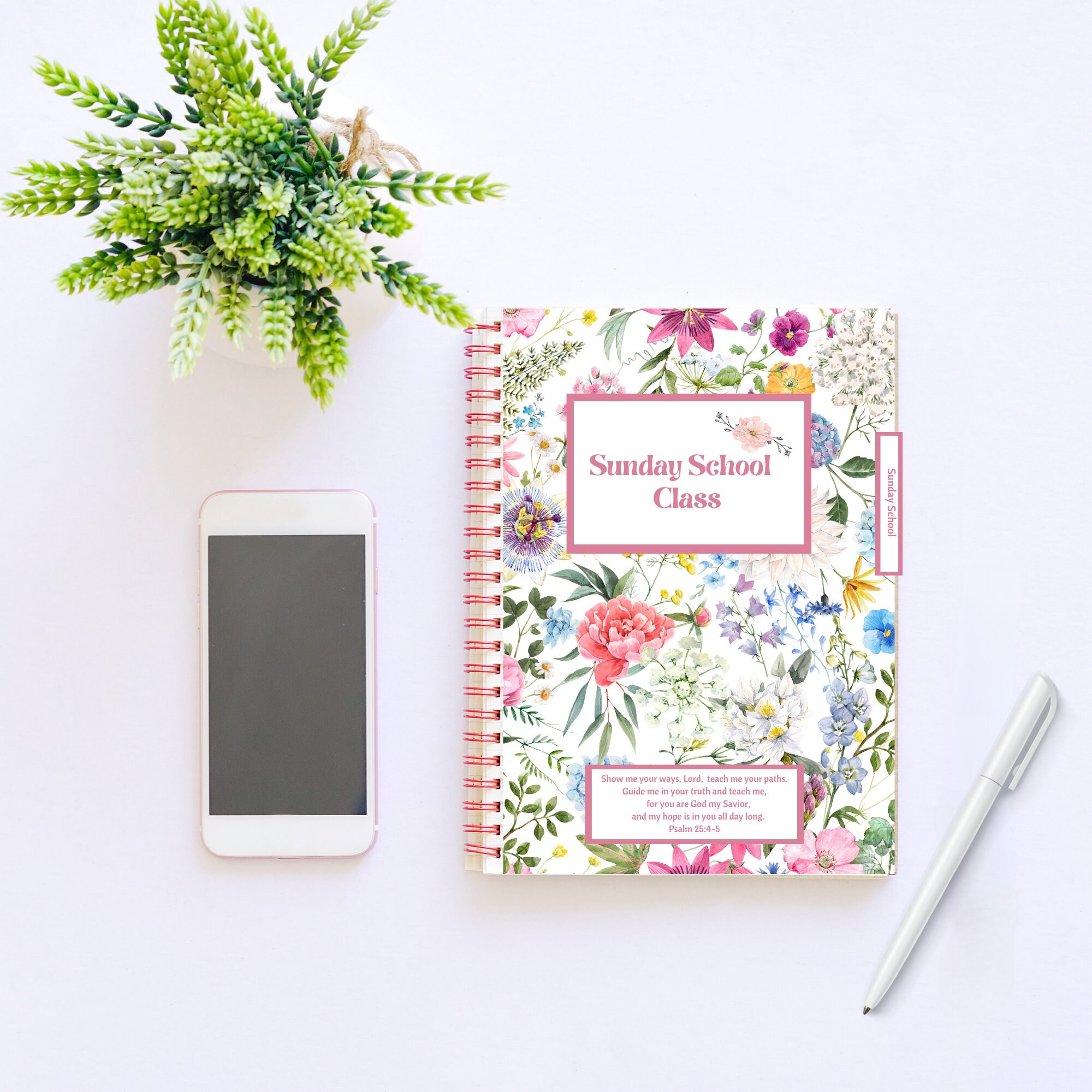 Sunday Notebook Church Notebook: Sermon Notes, Sunday School, and Prayer Journal - Etsy
