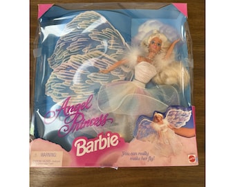 Bambola Barbie Principessa Angelo del 1996 #15911 Mattel NRFB Ali Vintage NIB
