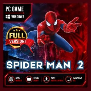 Spider-Man 2 PC Game 2004 | Manhattan Web Swinging | Doc Ock | Digital Download | Instant Access