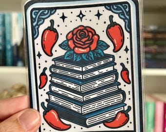 The Spice Reader Bookmark, Tarot Card Bookmark, Gift For Book Lover