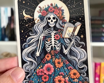 Feeding My Soul Bookmark, Tarot Card Bookmark, Gift For Book Lover