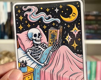 The Bookworm Bookmark, Tarot Card Bookmark, Gift For Book Lover