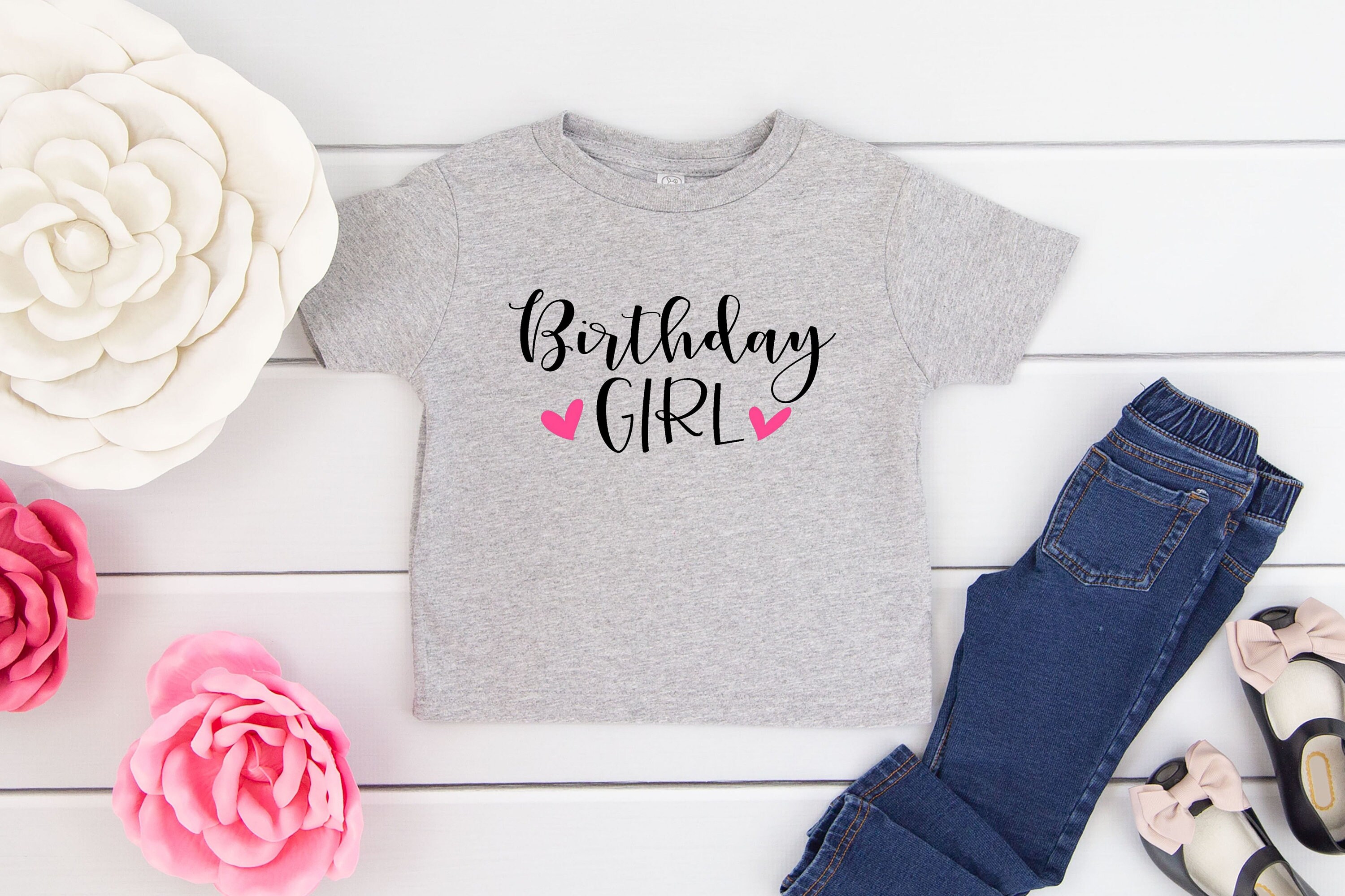 Birthday Girl Shirt Toddler Girl Shirt Birthday Girl Etsy