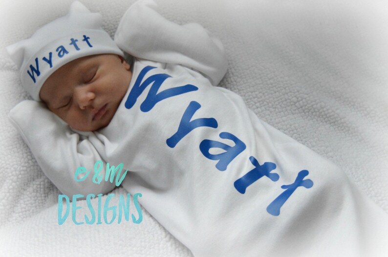 Baby Boy Coming Home Outfit Newborn Boy Monogrammed Gown and Etsy