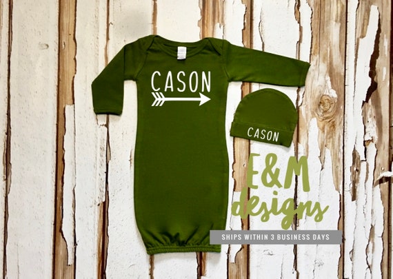 baby boy olive green outfit