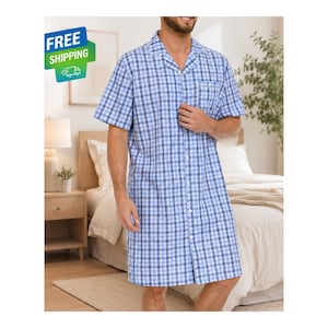 Mens Cotton Nightgown
