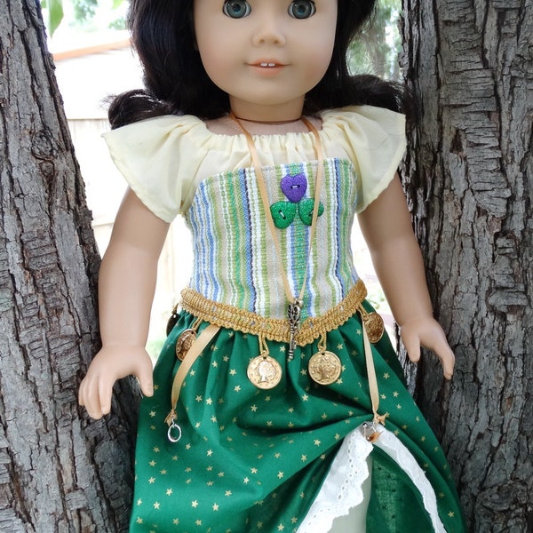 18" Doll Clothes Fun, Fantasy Pirate / Steampunk Outfit Fits American Girl and Similar Dolls