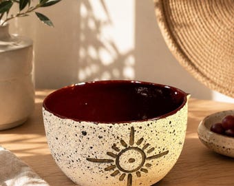 Handmade Stoneware Matcha Set – Cream Coffee Tones, Mindful Tea Ritual Kit