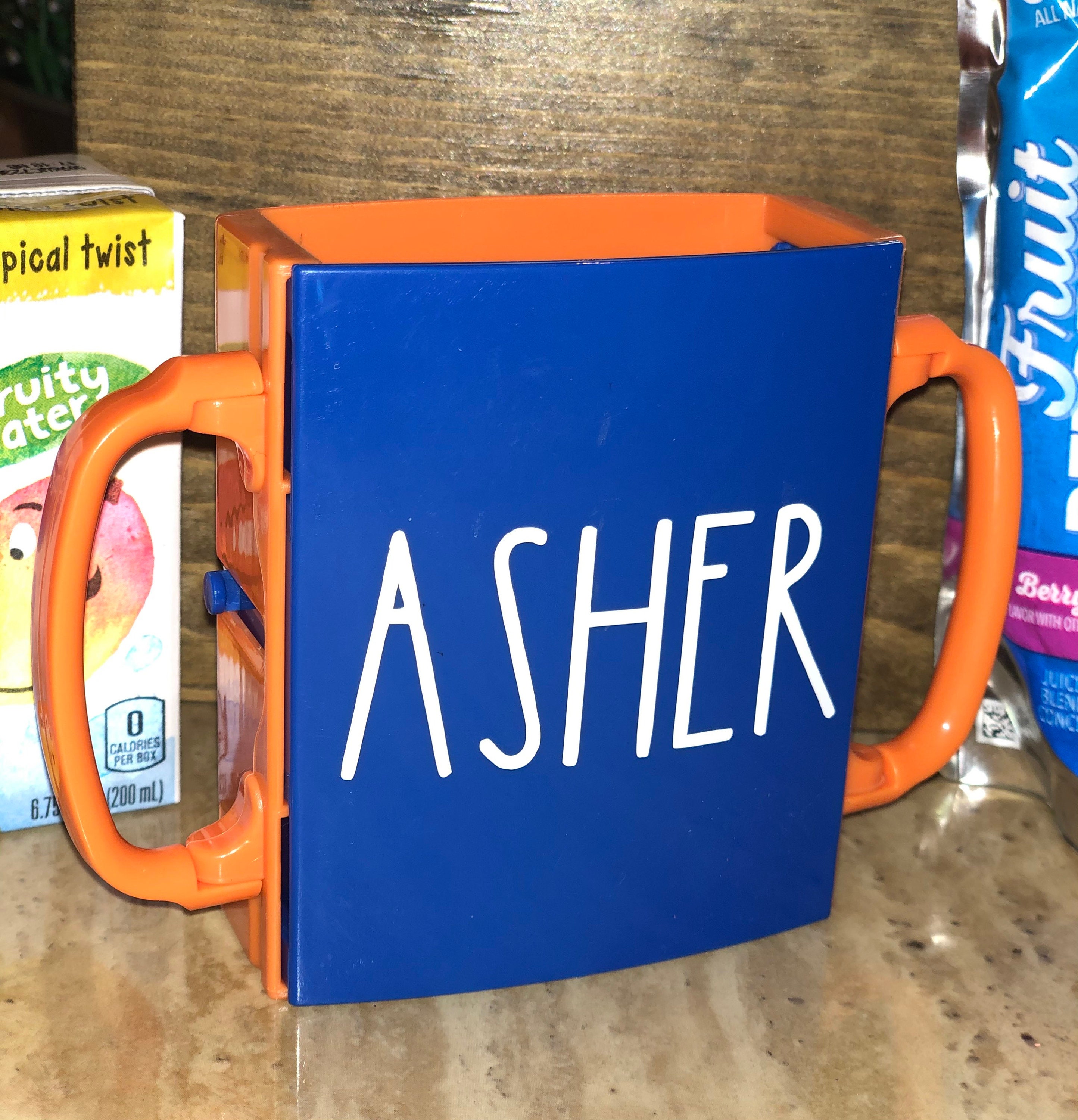 Personalized Plastic Juice Box Holders Etsy UK