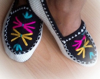 Turkish slippers | Etsy