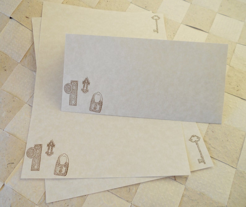 Parchment envelopes for baking image