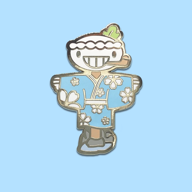 Studio Ghibli Howls Moving Castle Turnip Head Enamel Pin