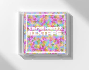 CD Insert 'Make Your Own Mixtape' Template