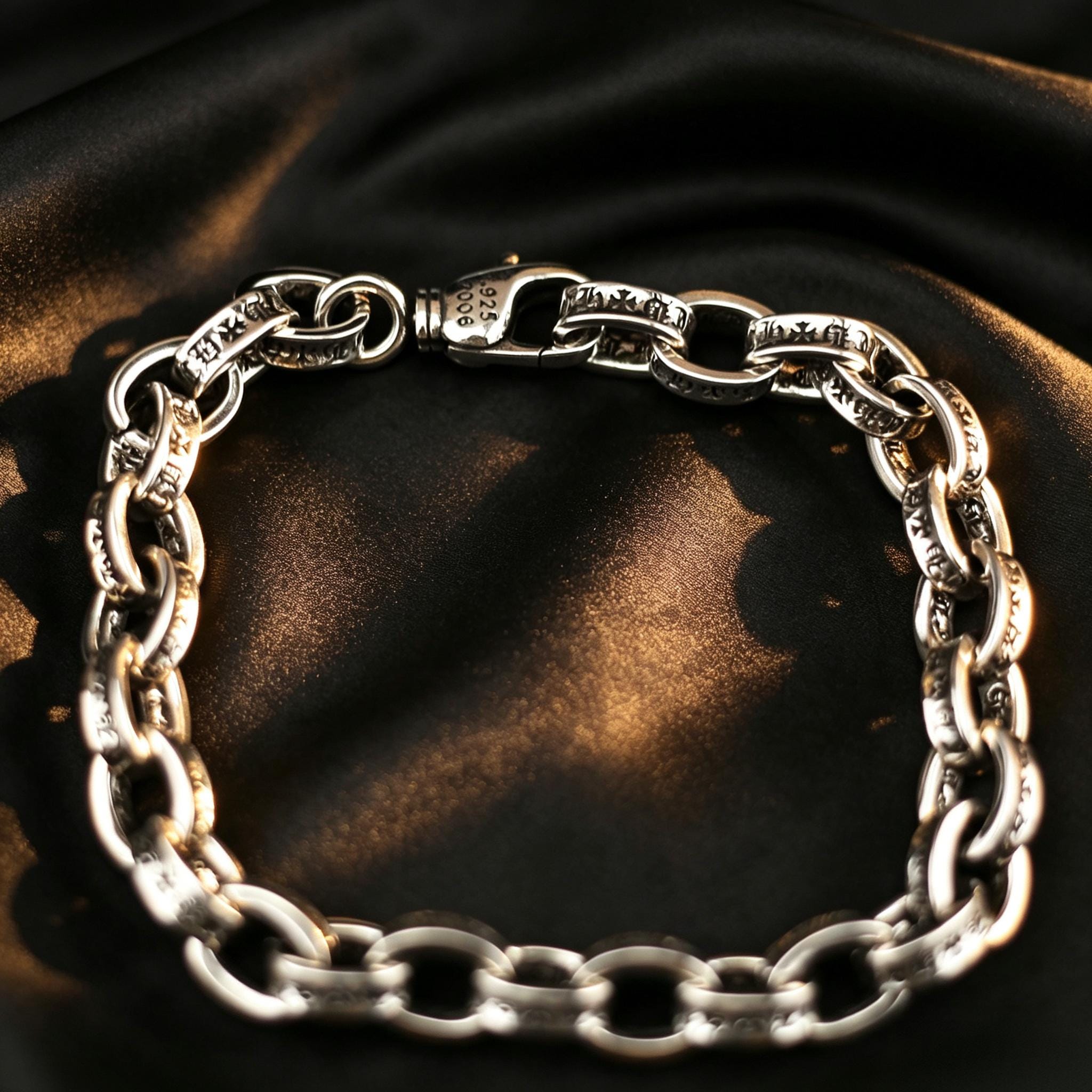 Chrome hearts bracelet 925 - Etsy 日本