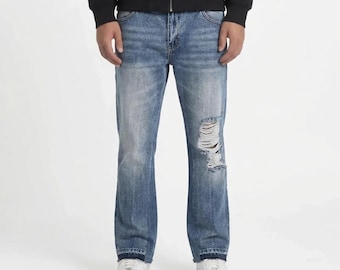 Ripped Aure Flared Jeans
