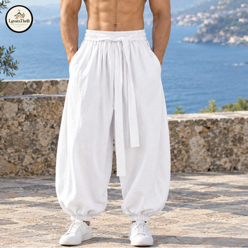 Bohemian Style Trousers - Etsy