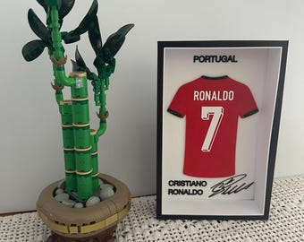 Frame Cristiano Ronaldo 7 FIFA Player Last World Cup 2026 CR7 Portugal Player Team