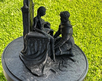 Figure Xaden and Violet Fourth Wing Empyrean Series My House My Chair My Woman