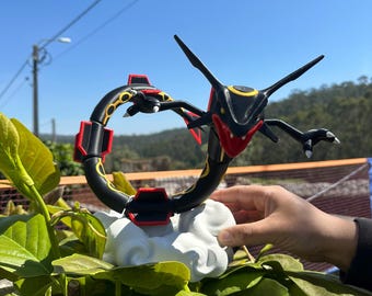 Pokemon figure Rayquaza Shiny legend Pokemon fans