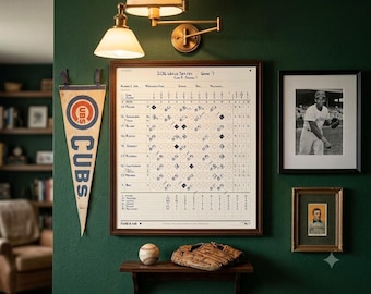 Carte de score de baseball « Le jeu de ta naissance », cadeau personnalisé pour bébé ou nouveau papa, souvenir d'anniversaire (téléchargement numérique)