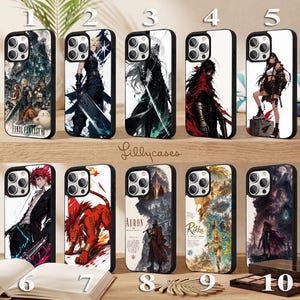 RPG Swordsman Handyhülle passend für iPhone 17 Samsung S26 Pixel 10 Fantasy Videospiel Grafik Schutzhülle Stoßfest Geschenk für Gamer Fans