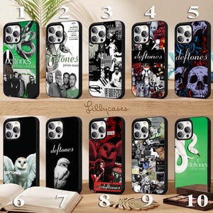 Alternative Metal Band Phone Case Retro Nu Rock Graphic Protective Shockproof Gift For Music Fans