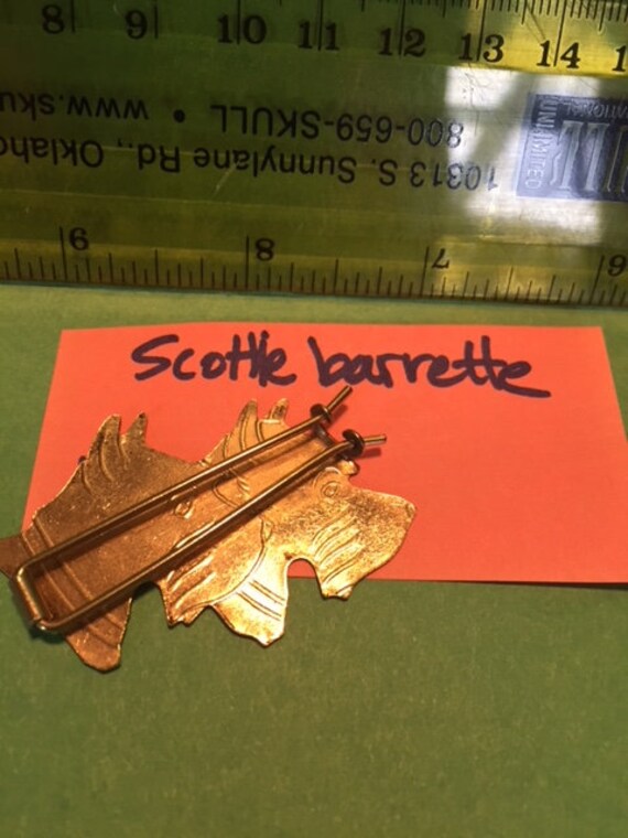 Unique scottish terrier barrette - image 3
