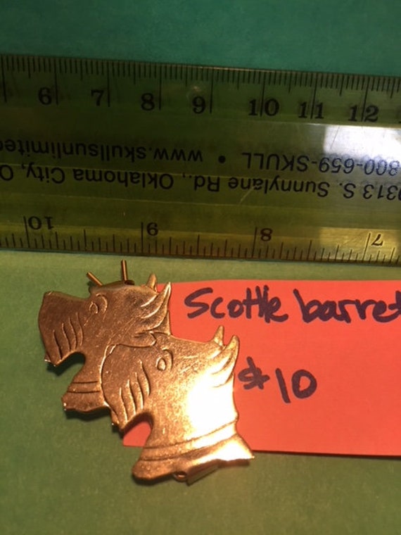 Unique scottish terrier barrette - image 2