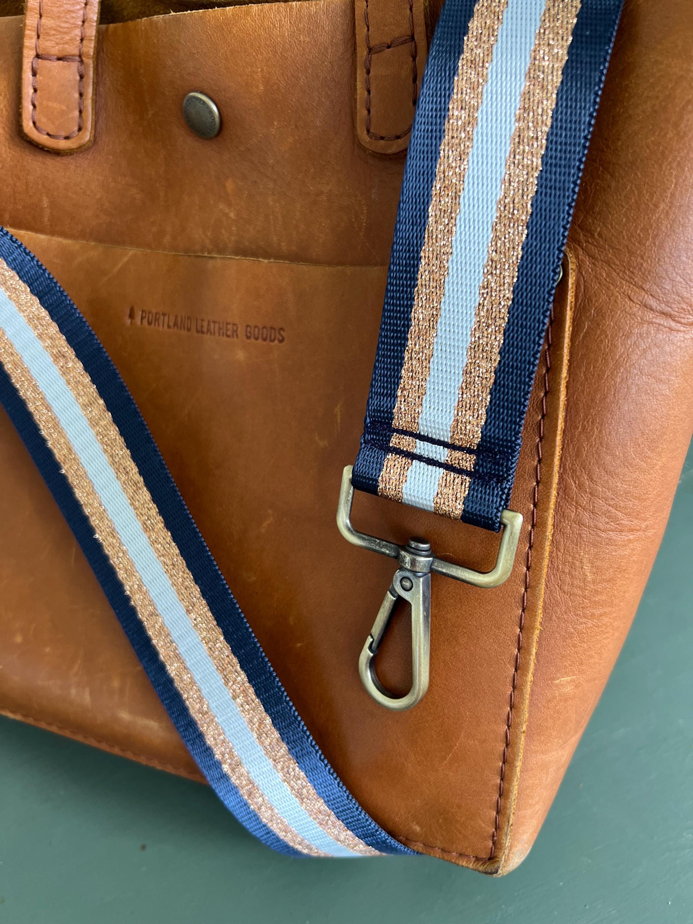 Navy and rose gold bag hot sale