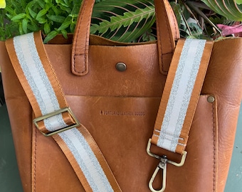 Bag Strap: Silver & Gold