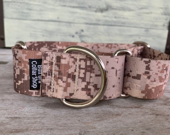 Desert Tan Digital Camo - 1.5" Plain Nylon