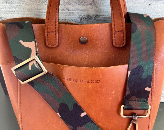 Bag Strap: Dark Green Camo