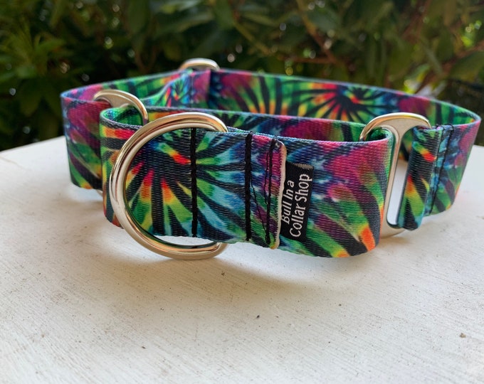 Modern Tie Dye - 1.5" Plain Nylon