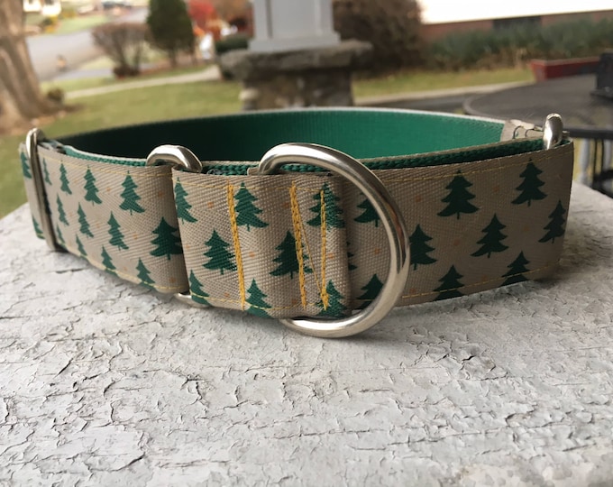 Moose's Pine Forest - 1.5" Martingale Collar