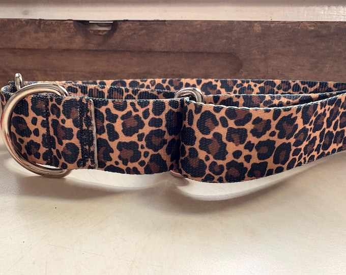 Leopard - 1.5" Plain Nylon