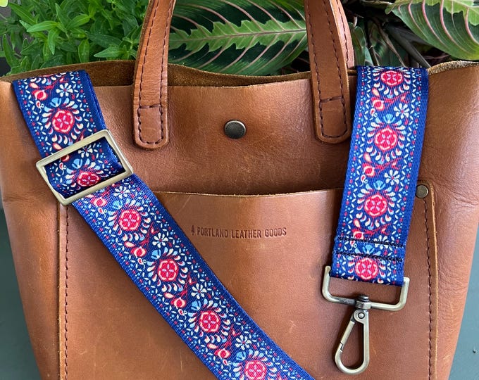 Bag Strap: Folk Art