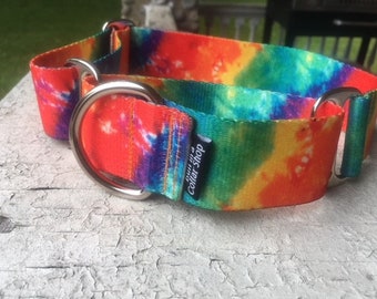 Tie Dye - 1.5" Plain Nylon