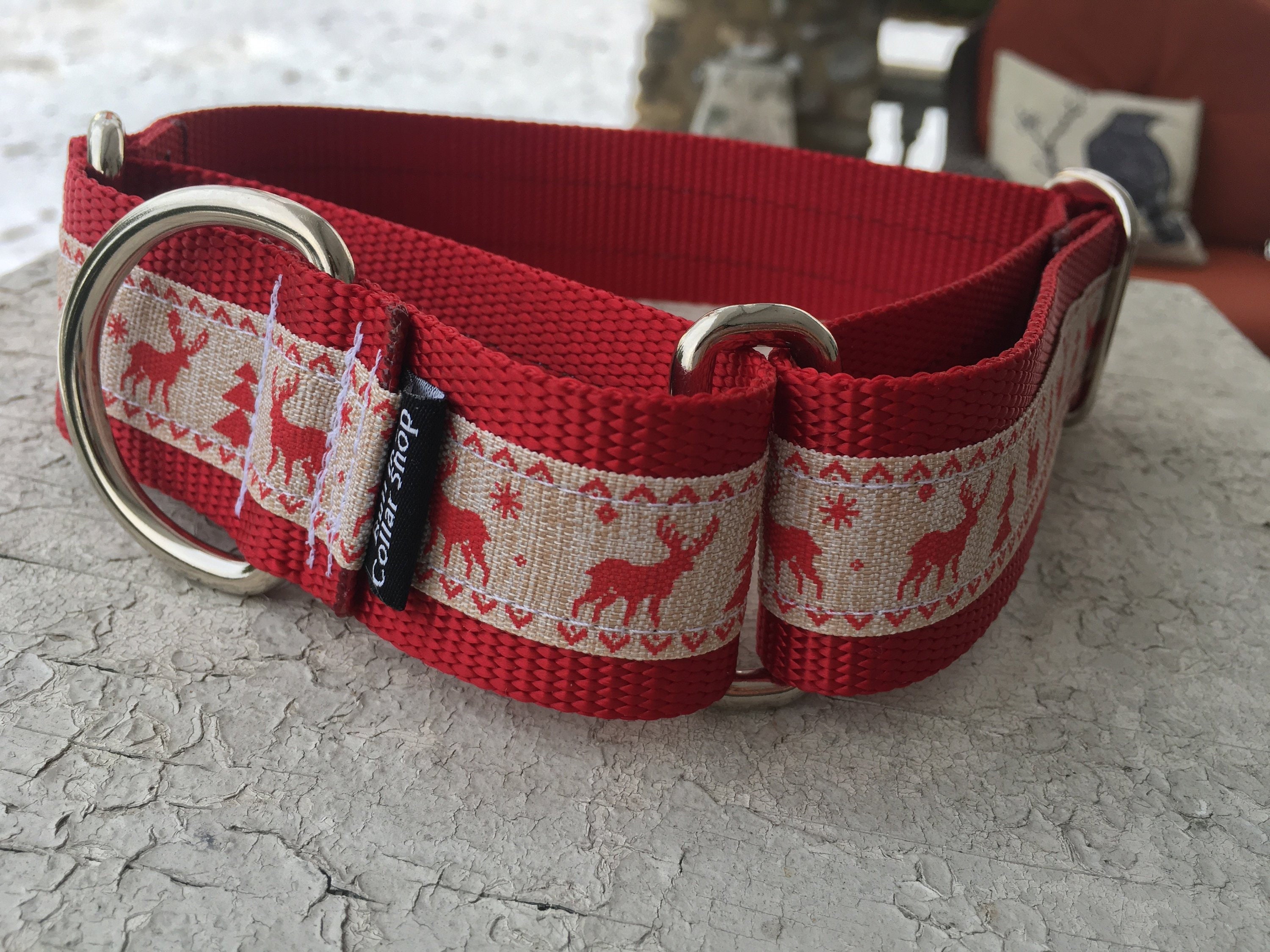 Christmas martingale collars online