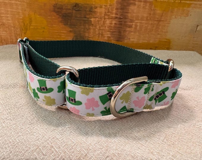 Happy St. Patty’s! - 1" Martingale Collar