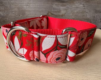 Olive’s Floral - 1.5" Martingale Collar