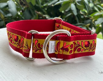 Olive’s Birds & Bees - 1.5" Martingale Collar