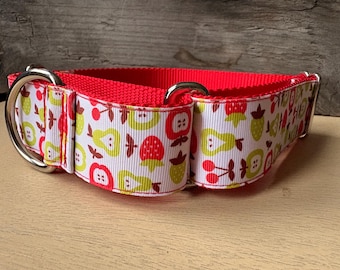 Large - Fruit Salad on Red