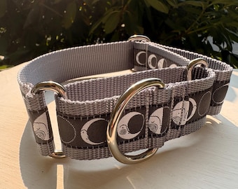 It’s Just a Phase - Gray -  1.5" Martingale Collar